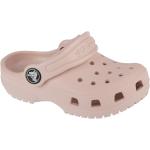 Poikien Vaaleanpunaiset Klassiset Koon 24 Crocs Classic Tossut alle 3cm koroilla 
