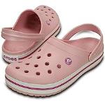 Lasten Roosanväriset Koon 37 Slip on -malliset Crocs Crocband Pistokkaat alennuksella 