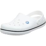 Lasten Valkoiset Koon 46 Slip on -malliset Crocs Crocband Pistokkaat alennuksella 
