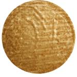 Keltaiset Viskoosiset Rugvista Pyöreät matot läpimitaltaan 250cm alennuksella 