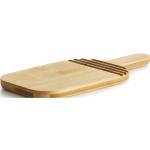 Cutting & Serving Board Small Oval Home Kitchen Kitchen Tools Cutting Boards Wooden Cutting Boards Ruskea Sagaform