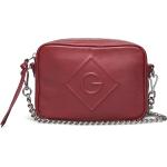 "D1. Icon G Leather Camera Bag Bags Top Handle Bags Red GANT"