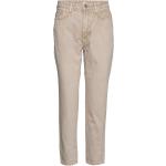 Dagny Mom Jeans Jeans Mom Jeans Beige Gina Tricot