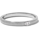 De Beers Jewellers 18kt white gold Azulea diamond band - Silver