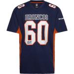 Denver Broncos Nfl Value Franchise Fashion Top Tops T-shirts Short-sleeved Navy Fanatics