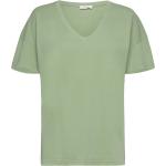 Naisten Vihreät Vintage-tyyliset Koon S Lyhythihaiset American Vintage Lyhythihaiset t-paidat 