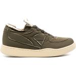 Diadora panelled lace-up sneakers - Green