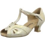 Diamond ladies standard and Latin dance shoes - Gold - 38 EU