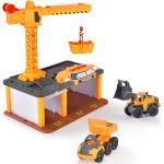 Dickie Toys Volvo Construction Station Yellow Dickie Toys