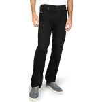 Diesel Herren Straight Jeans Waykee Pantaloni, Schwarz (Black/Grey 0886Z), W30/L32