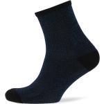 Dina Solid Lingerie Socks Regular Socks Sininen Becksöndergaard