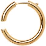 Disrupted 22 Hoop Designers Jewellery Earrings Single Earring Gold Maria Black