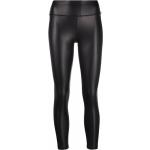 Naisten Mustat Polyesteriset DKNY Wetlook-leggingsit 