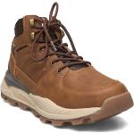 47Bs011-Casual Men Sneaker High Korkeavartiset Tennarit Brown Dockers By Gerli