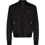 Dolce & Gabbana logo-tag bomber jacket - Black