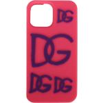 Dolce & Gabbana printed iPhone 13 Pro Max case - Pink