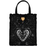 Naisten Mustat Puuvillasekoitteiset Dolce&Gabbana Tote-laukut 
