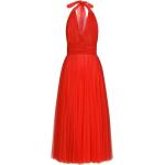 Naisten Punaiset Juhlavat Tylli Koon M Dolce&Gabbana Halterneck Halterneck-mekot 