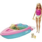 "Doll And Boat Toys Dolls & Accessories Dolls Multi/patterned Barbie"