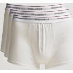 Miesten Valkoiset Koon XL Dsquared2 Plus-koon alushousut alennuksella 