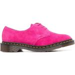 Lasten Vaaleanpunaiset Mokkanahkaiset Pyöreäkärkiset Nauhalliset Dr. Martens 1461 Derby-kengät alennuksella 