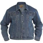 Duke Western Style Trucker Denim Jacket In Stonewash Blue Chest Size Small To Xl