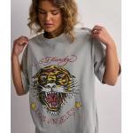 Ed Hardy - T-paidat - Grey - La-Tiger-Vintage T-Shirt UNI - Topit & T-paidat - T-Shirts