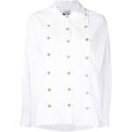 Edward Achour Paris button-detailed blouse - White