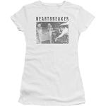 Elvis Presley - Womens Heartbreaker T-Shirt, X-Large, White