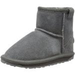 Emu Wallaby Mini Girls' Suede Ankle Boots - Grey - 27 EU