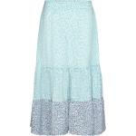 Enora Tiered Midi Skirt Polvipituinen Hame Blue French Connection