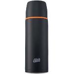 Esbit stainless steel vacuum flask for travel, outdoors, fishing, tea & coffee, BPA-free, 1 litre & other sizes, black, silver & other colours, black