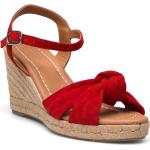 Naisten Punaiset Koon 42 Billi Bi Korkeakorkoiset sandaalit kesäkaudelle 