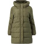 Naisten Vihreät Polyesteriset Tikatut Koon 4 XL Hupulliset Esprit Plus-koon hupulliset takit talvikaudelle alennuksella 