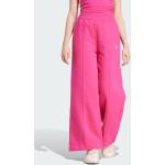 Naisten Vaaleanpunaiset Fleecekankaiset Koon XL adidas Essentials Kestävän muodin Leveälahkeiset housut 