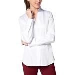eterna Women's Satin Shirt Regular Fit, White