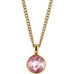 "Ette Sg Vintage Rose Accessories Jewellery Necklaces Dainty Necklaces Pink Dyrberg/Kern"