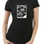 Eule of Minerva T-Shirt, Athena, Illuminati, M, Ladies schwarz
