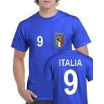 Euro 2016 – Italian – , customised with your name and number T-Shirt, Black