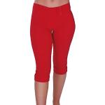 Naisten Punaiset Casual-tyyliset Koon 4 XL Joustavat Plus-koon alushousut 