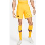 F.C. Barcelona 2023/24 Match Fourth Men's Nike Dri-FIT ADV Football Shorts - Yellow - 50% Recycled Polyester