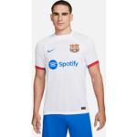 Miesten Valkoiset Polyesteriset Nike Football FC Barcelona Kestävän muodin Jalkapallopaidat alennuksella 