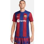 F.C. Barcelona 2023/24 Stadium Home Men's Nike Dri-FIT Football Shirt - Blue - 50% Recycled Polyester