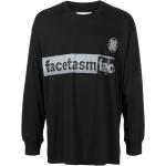 Facetasm logo-print crew-neck T-shirt - Black
