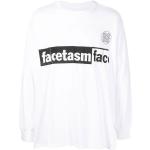 Facetasm logo-print crew-neck T-shirt - White