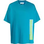 Facetasm logo-print T-Shirt - Blue