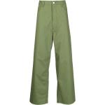 Facetasm straight-leg trousers - Green