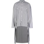 Facetasm striped oversized shirt - Grey