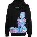 Family First x Rick and Morty logo-print hoodie - Black