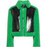 Naisten Vihreät Lampaannahkaiset Koon XL Karl Lagerfeld Plus-koon takit 